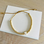 Gold Paw Print Chain Bracelet – Dainty Pet Lover Jewelry - Bracelets