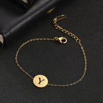 Gold Paw Print Chain Bracelet – Dainty Pet Lover Jewelry - Moederdag armbanden