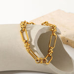 Golden Link Chain Bracelet - Chain & Link Bracelets