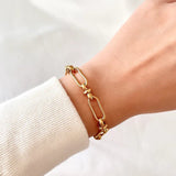 Golden Link Chain Bracelet - Chain & Link Bracelets