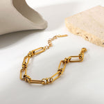 Golden Link Chain Bracelet - Chain & Link Bracelets