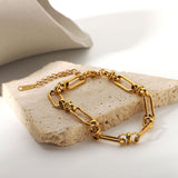 Golden Link Chain Bracelet - Chain & Link Bracelets