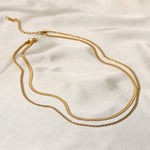 Hailey Layered Chain Necklace - Chain Necklaces