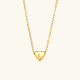 Heart Initial Pendant Necklace - Pendant Necklaces