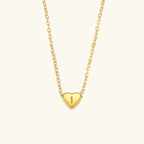 Heart Initial Pendant Necklace - Pendant Necklaces