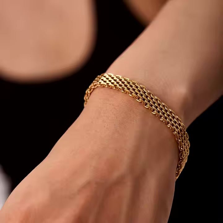Imara Layered Chain Bracelet - Chain & Link Bracelets