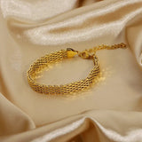 Imara Layered Chain Bracelet - Chain & Link Bracelets