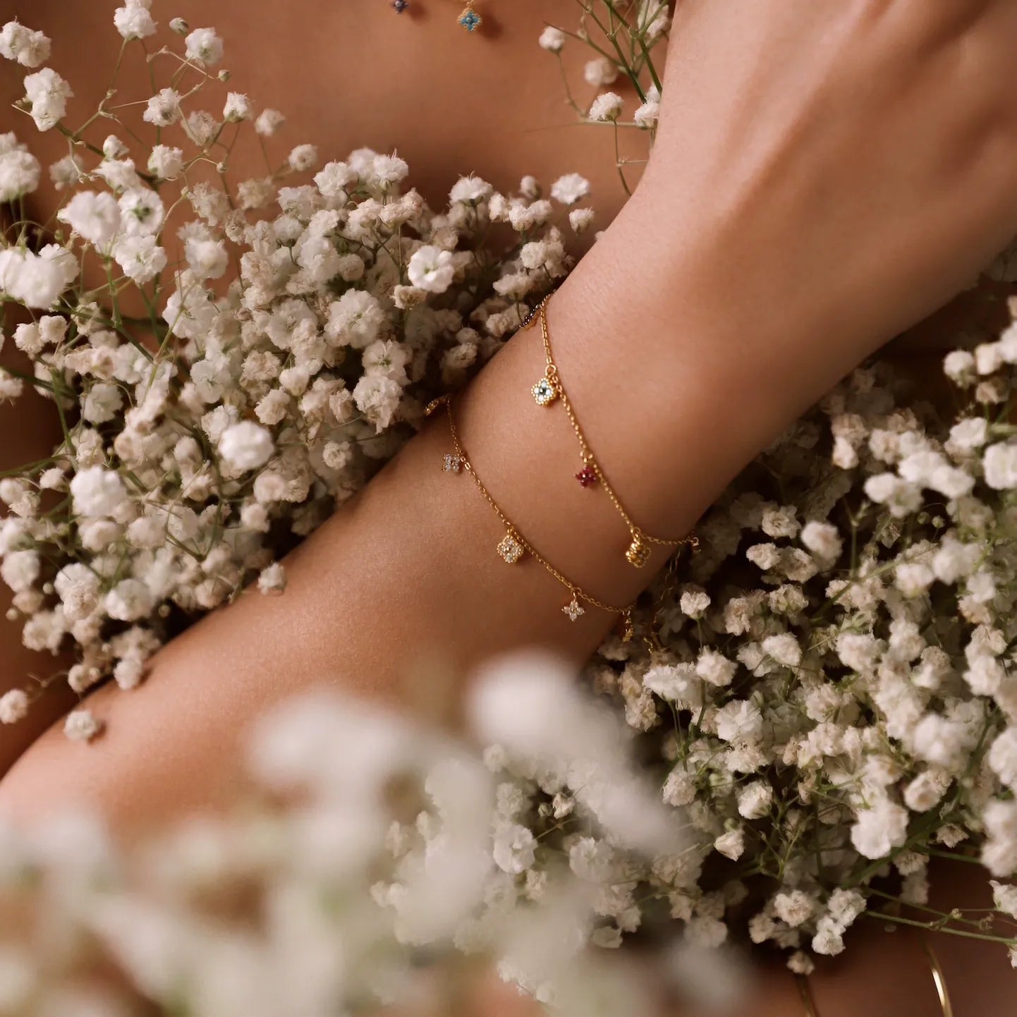 Isla Petite Gold Charm Bracelet - Charm Bracelets