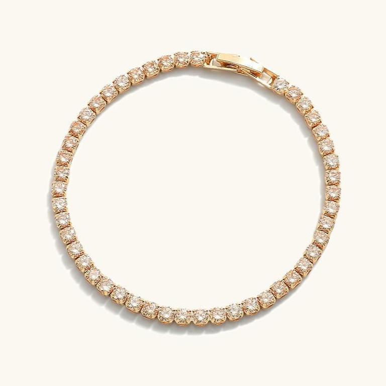 Lillian Gold Tennis Bracelet - Bracelet