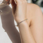 Lillian Gold Tennis Bracelet - Bracelet