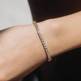 Lillian Gold Tennis Bracelet - Bracelet