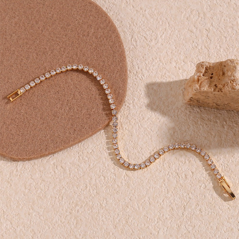 Lillian Gold Tennis Bracelet - Bracelet