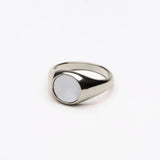 Luminous Mother of Pearl Gold Ring - ring
