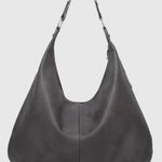Luxe Leather Hobo Bag with Relaxed Shape – Timeless Design - Women's Shoulder Bag