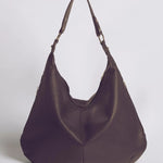 Luxe Leather Hobo Bag with Relaxed Shape – Timeless Design - Women's Shoulder Bag
