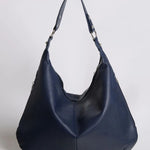 Luxe Leather Hobo Bag with Relaxed Shape – Timeless Design - Women's Shoulder Bag