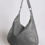 Luxe Leather Hobo Bag with Relaxed Shape – Timeless Design - Women's Shoulder Bag