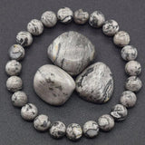 Natural Jasper Grounding Stone Bracelet - Moederdag armbanden