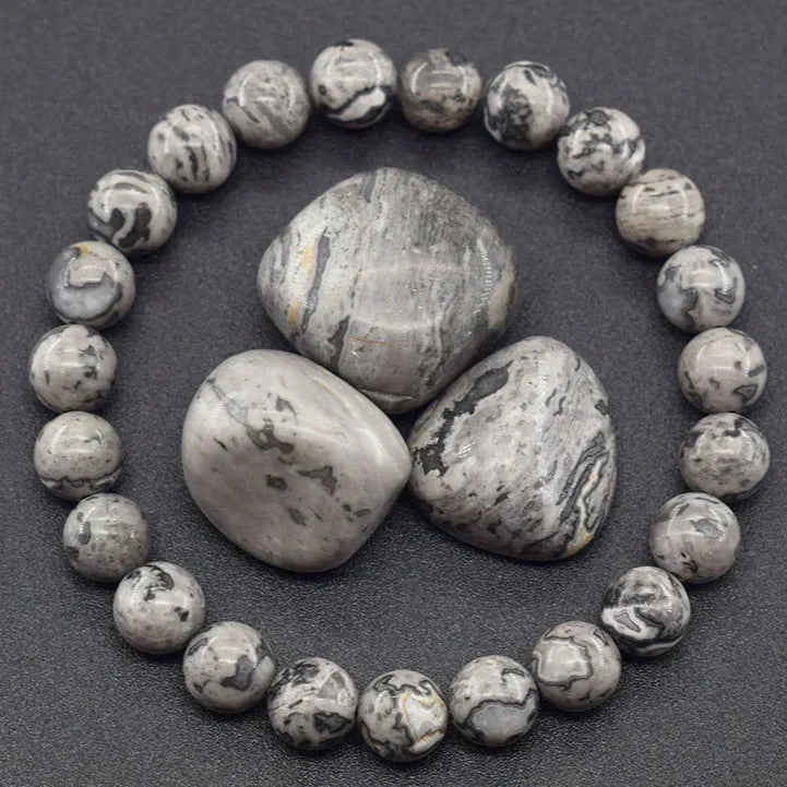 Natural Jasper Grounding Stone Bracelet - Moederdag armbanden