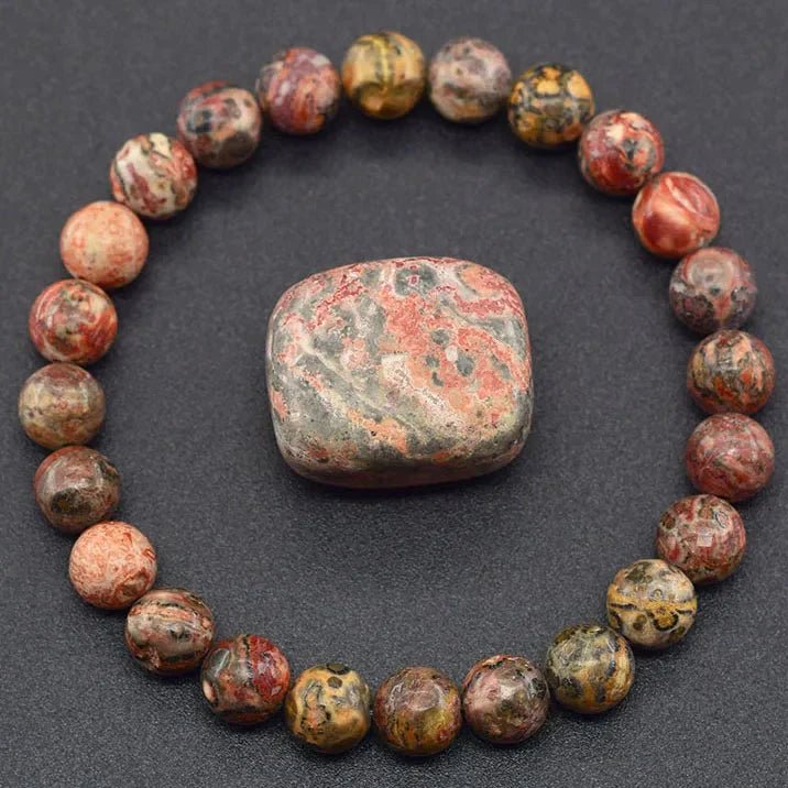 Natural Jasper Grounding Stone Bracelet - Moederdag armbanden