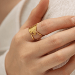 Polished Statement Ring - Ring