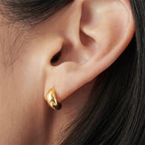 Refined Teardrop Stud Earrings - Earrings