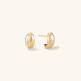 Refined Teardrop Stud Earrings - Earrings