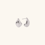 Sculpted Bean Drop Earrings - Earrings