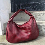 Soft Woven Shoulder Bag – Minimalist Hobo Design with Timeless Appeal - Women's Handbags