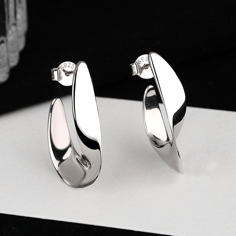 Twisted Gold Bold Hoop Earrings - Earrings