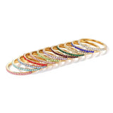 Vibrant Stacking Birthstone Eternity Ring - Rings